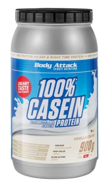 Body Attack Casein Protein, 900g