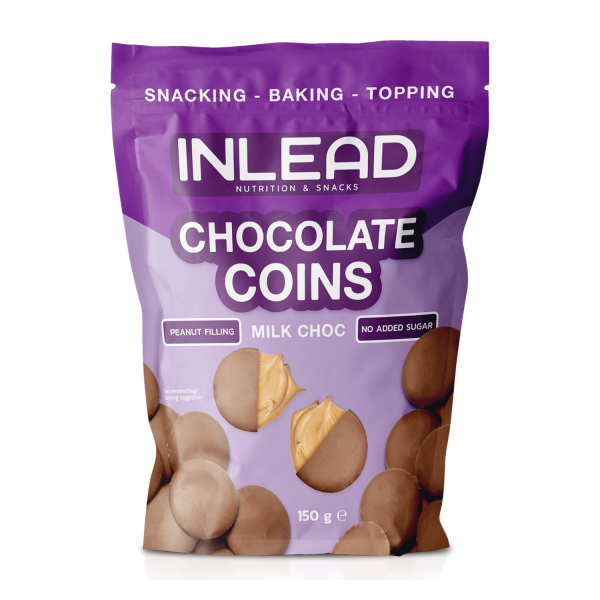 Inlead Nutrition Chocolate Coins, 150g