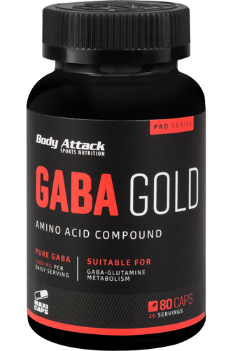 Body Attack Gaba Gold, 80 Kapseln