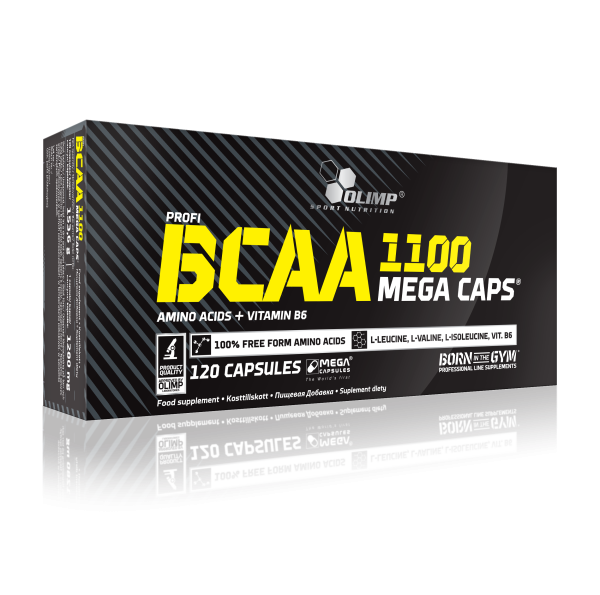Olimp BCAA Mega Caps 1100, 120 Kapseln