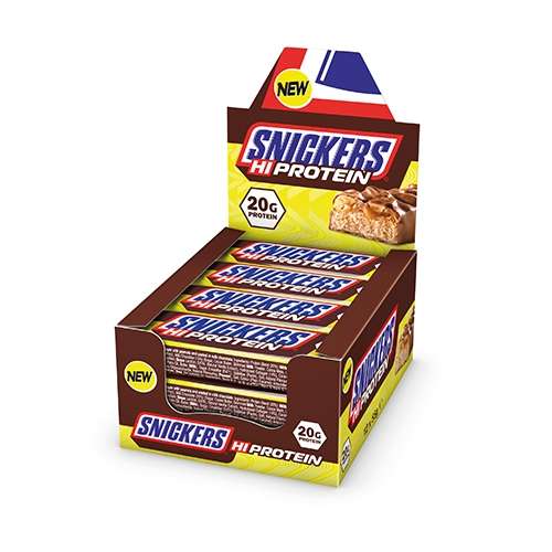 Snickers Hi Protein Riegel, 12 x 55g