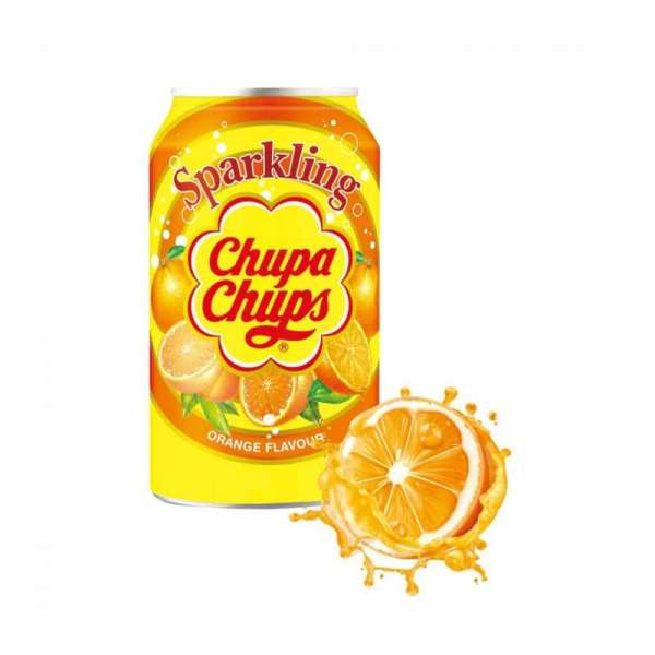Chupa Chups Sparkling Orange, 345ml