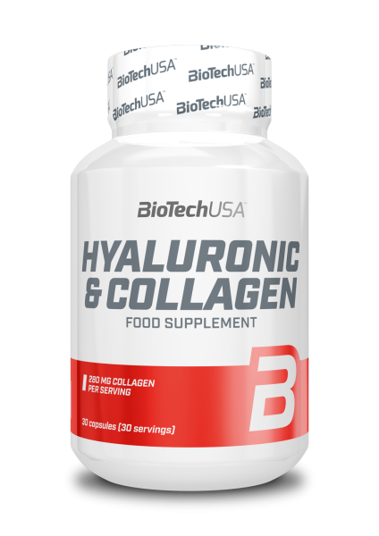 Biotech USA Hyaluronic & Collagen, 30 Kapseln