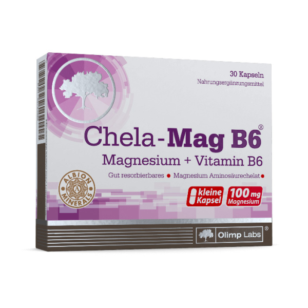 OLIMP Chela - Mag B6, 30 Kapseln MHD 01.06.2023