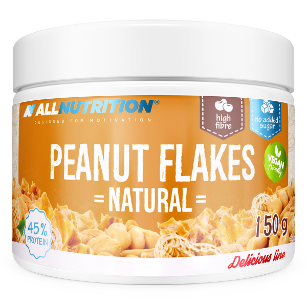 All Nutrition Peanut Natural Flakes, 150g MHD 30.04.2024