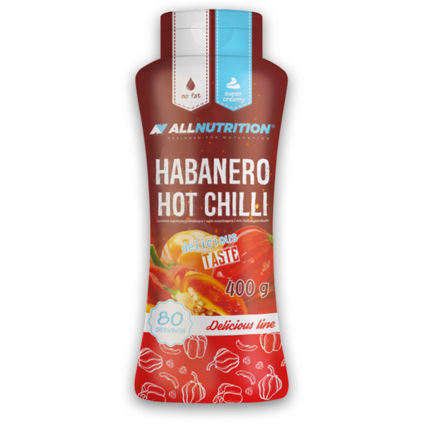 All Nutrition Sauce Habanero Hot Chilli, 400g