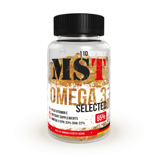 MST Nutrition Omega 3 Selected, 110 Kapseln