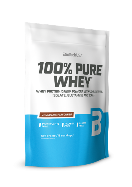 Biotech USA 100% Pure Whey Protein, 454g