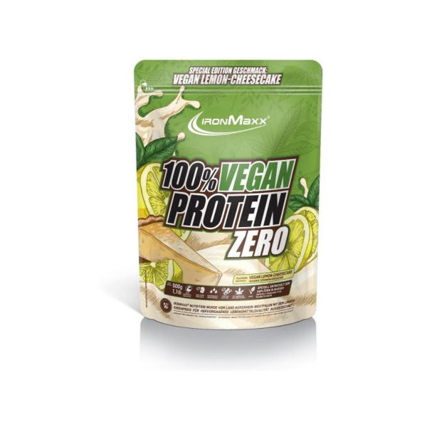 IronMaxx 100% Vegan Protein Zero, 500g