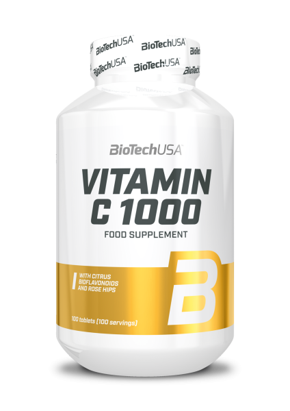 Biotech USA Vitamin C 1000, 100 Tabletten