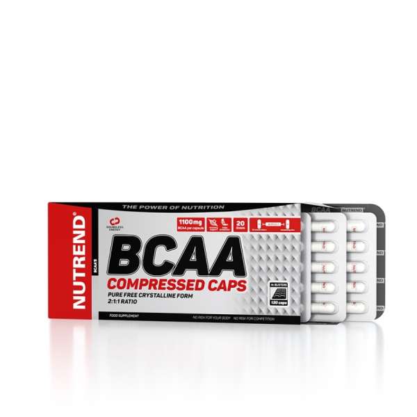 Nutrend BCAA Compressed Caps, 120 Kapseln
