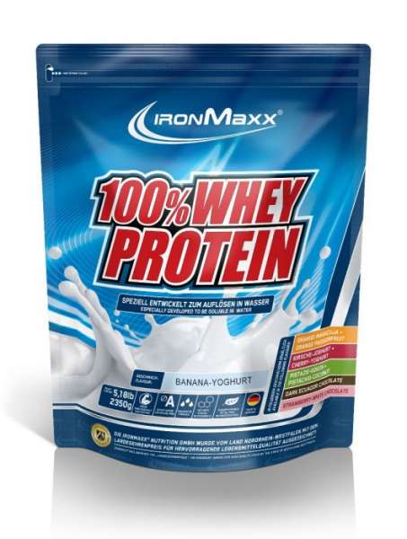 IronMaxx 100% Whey Protein, 2350g