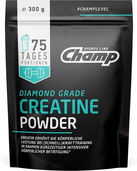Multipower Champ Diamond Grade Creatine Powder, 300g Creatine Monohydrate