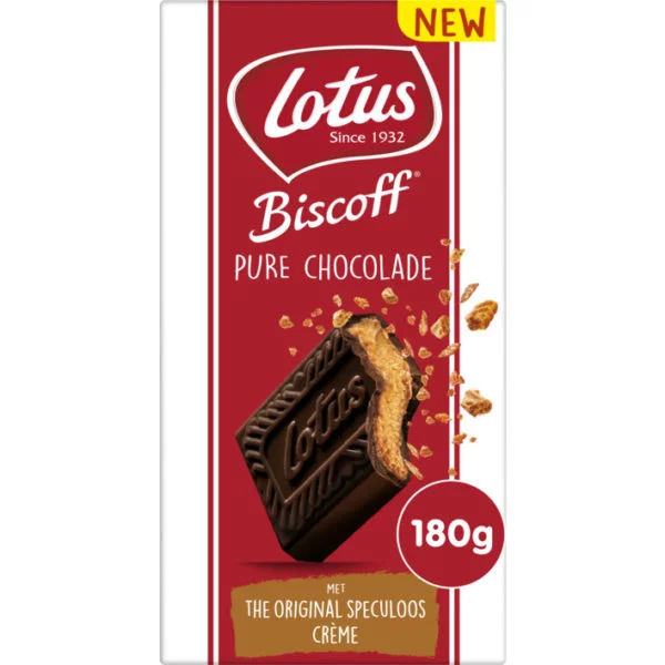 Lotus Biscoff Dark Chocolate Speculoos Creme, 180g MHD 07.05.2024