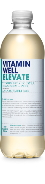 Vitamin Well Elevate Ananas & Walderdbeer, 500ml