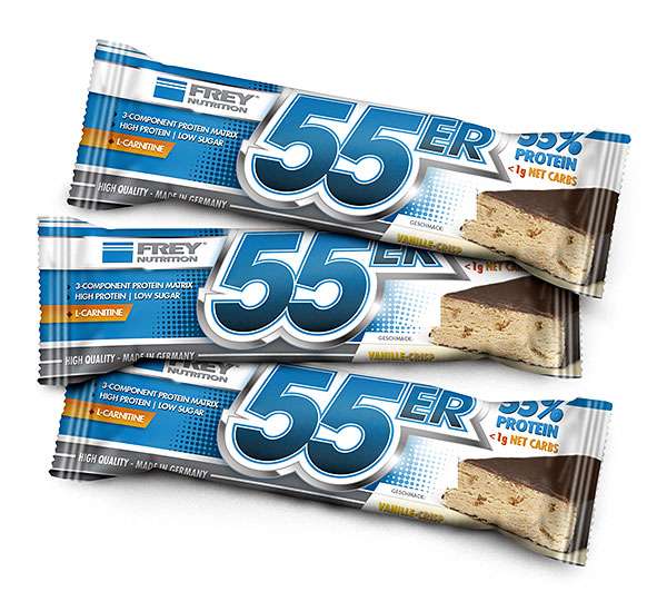 Frey Nutrition 55er Riegel Protein Bar, 50g