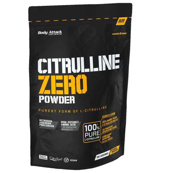 Body Attack Citrulline Zero Powder, 500g