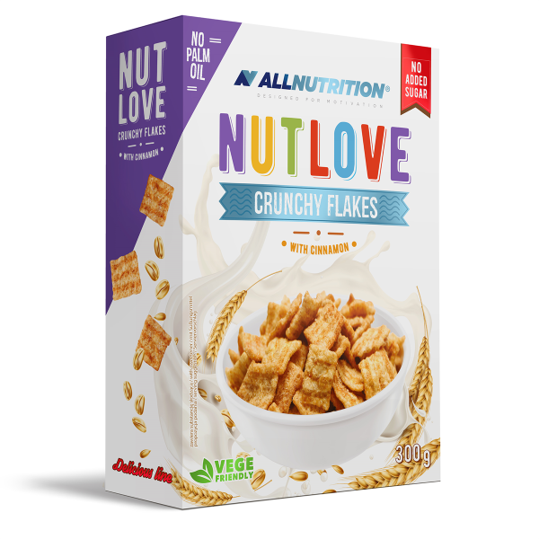 All Nutrition Nutlove Crunchy Flakes, 300g 