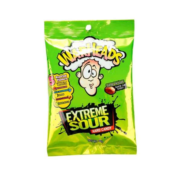 Impact Confections Warheads Extreme Sour Hard Candy, 28g