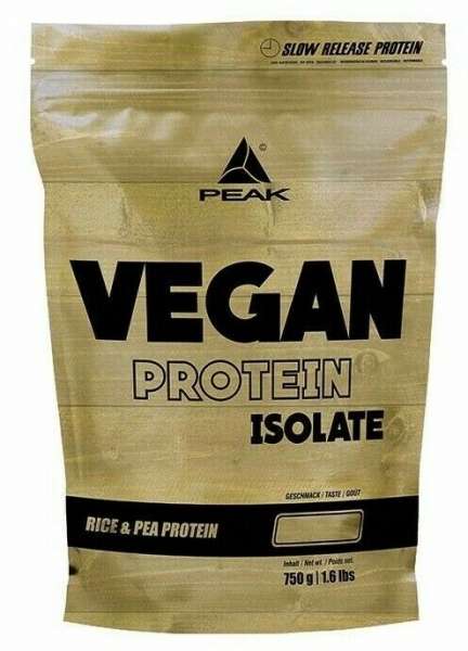 PEAK Vegan Protein Isolate, 750g
