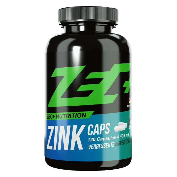 Zec+ Zink Caps Zink-Bisglycinat, 120 Kapseln