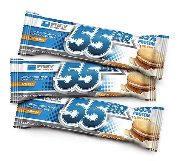 Frey Nutrition 55er Protein Bar, 50g