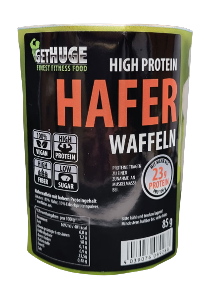 GET HUGE Protein Hafer Waffeln, 85g