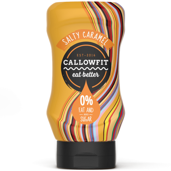 Callowfit Salty Caramel Sauce, 300ml