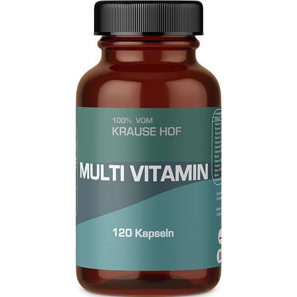 Krause Hof Multivitamin (Vitamin/Mineral Complex), 120 Kapseln