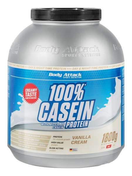 Body Attack Casein Protein, 1800g