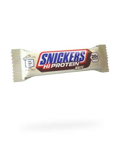Snickers White Chocolate Hi Protein Bar, 57g MHD 16.05.2024
