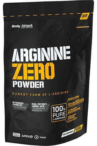 Body Attack Arginine Zero Powder, 500g