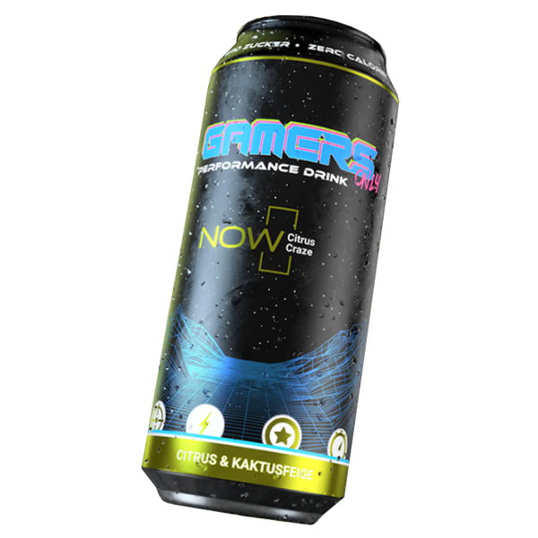Gamers Only Performance Drink Go Now, 500ml