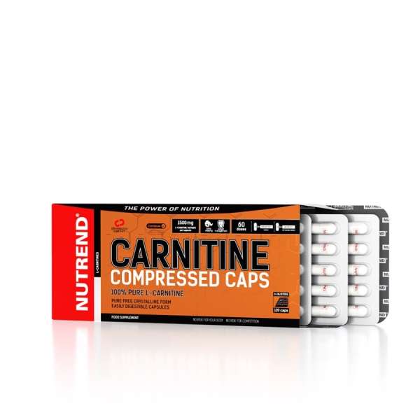 Nutrend Carnitine Compressed Caps, 120 Kapseln 