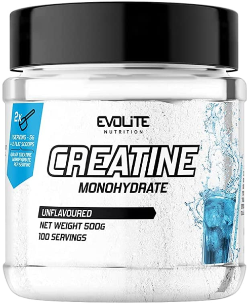Evolite Nutrition Creatine Monohydrate, 500g 