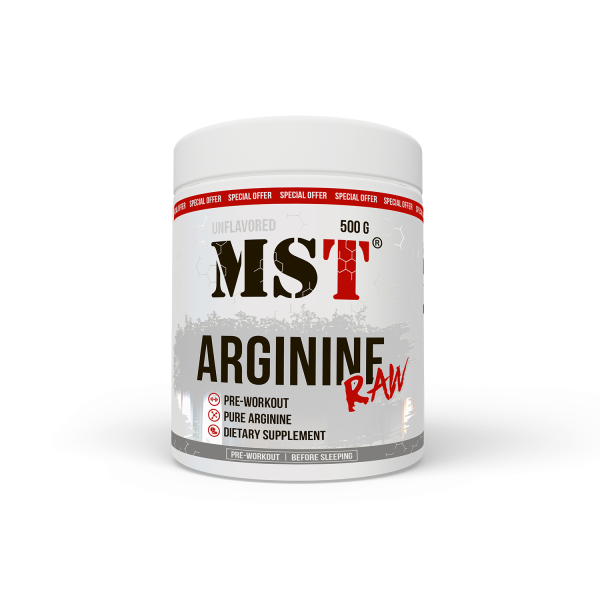MST Nutrition L-Arginine-HCL, 500g