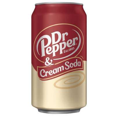 Dr. Pepper USA-Drink Cream Soda, 12 x 355ml