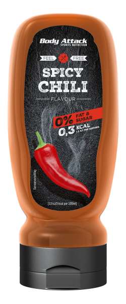 Body Attack Spicy Chili Sauce, 320ml
