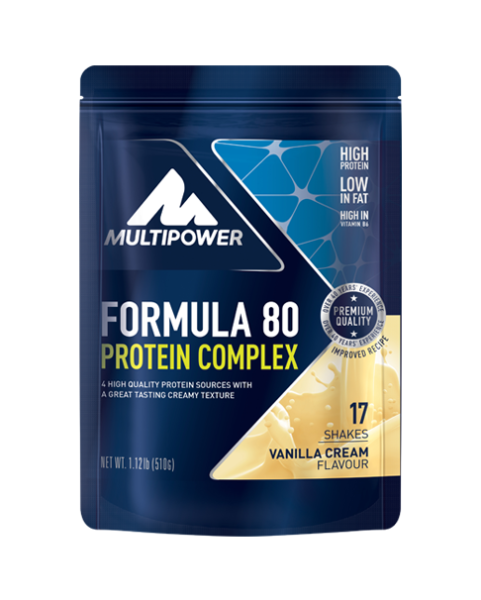 Multipower Formula 80 Protein Complex, 510g MHD 31.10.2022