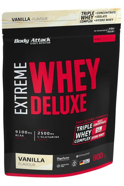 Body Attack Extreme Whey Deluxe, 900g