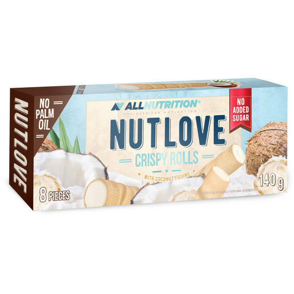 All Nutrition Nutlove Crispy Rolls, 140g 