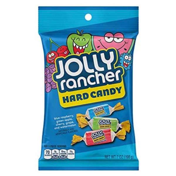 Jolly Rancher Hard Candy Original, 198g