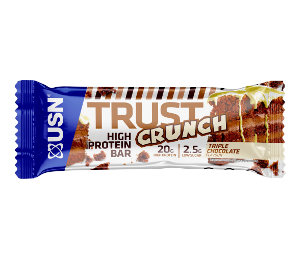 USN Trust Crunch Bars, 60g MHD 31.05.2024