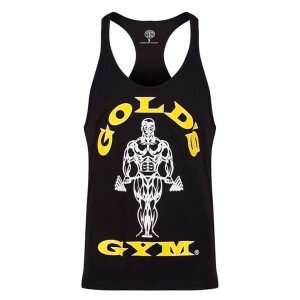 Golds Gym Classic Stringer Tank Top Black