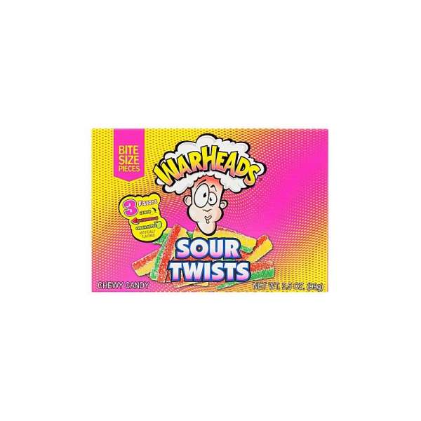Impact Confections Warheads Sour Twists, 99g