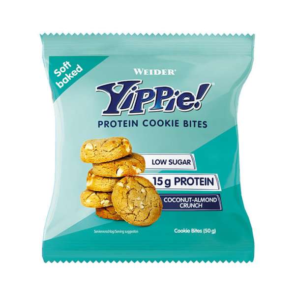 Weider Yippie Protein Cookie Bites, 50g