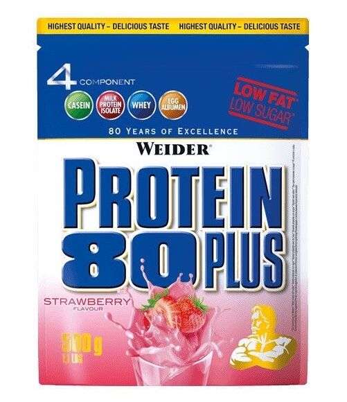 Weider Protein 80 plus, 2000g MHD 31.05.2024