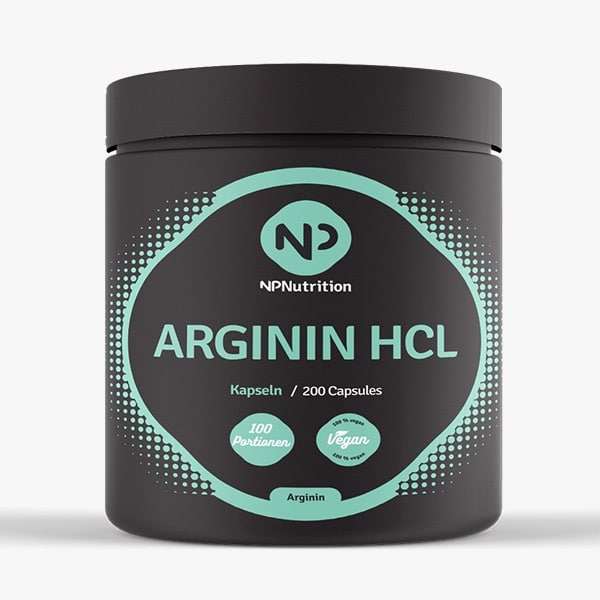 NP Nutrition – Arginin HCL – 200 Kapseln