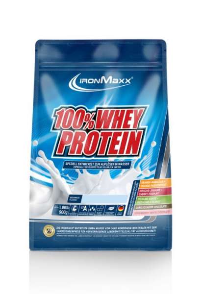 IronMaxx 100% Whey Protein, 900g