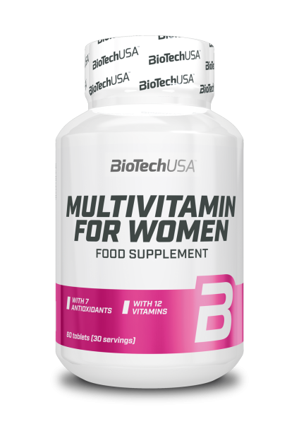 Biotech USA Multivitamin for Women, 60 Tabletten